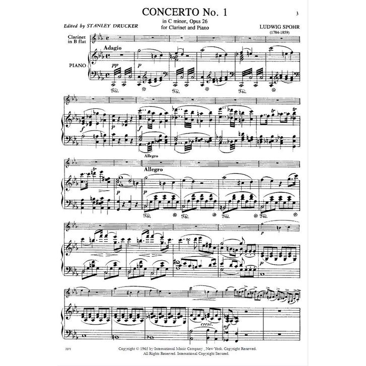 SPOHR, LOUIS.- CONCIERTO N.1 OP.26 DO MENOR SAMPLE