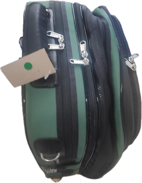 Estuche 3 Clarinetes Marcus Bonna Sib, La y Mib Nylon Verde Backpack Extension