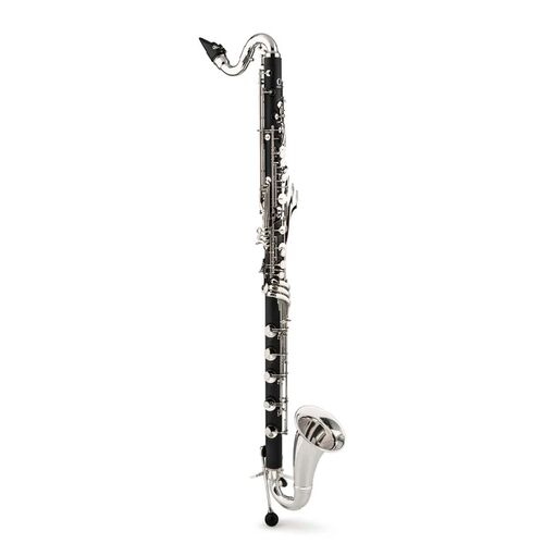 Clarinete Bajo Backun Alpha Hasta el Do Llaves Niqueladas